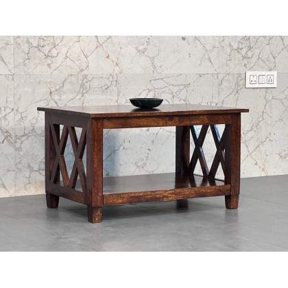 Artisan - Belmont X-Frame Chestnut Coffee Table