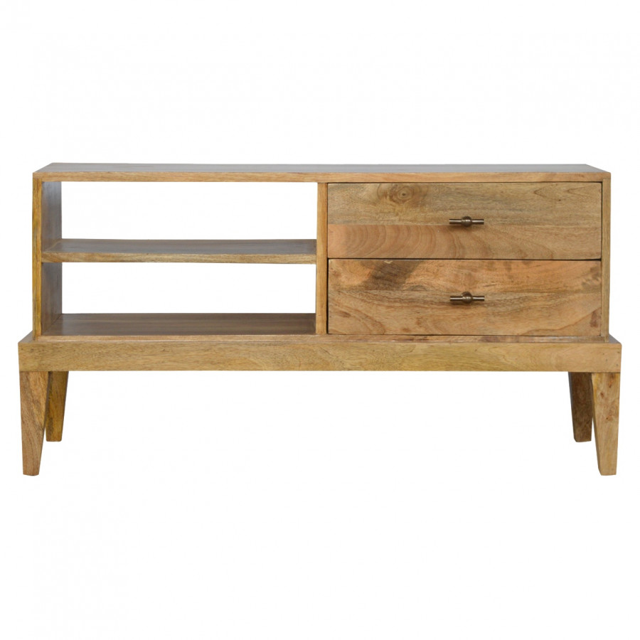 Artisan - T-Bar Media Unit in Oak-Ish