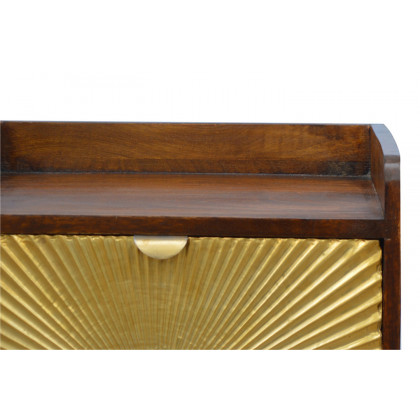 Artisan Manila Gold Bedside - 1 Drawer