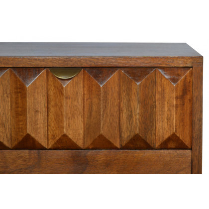 Artisan Prism Bedside - Chestnut