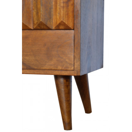 Artisan Prism Bedside - Chestnut