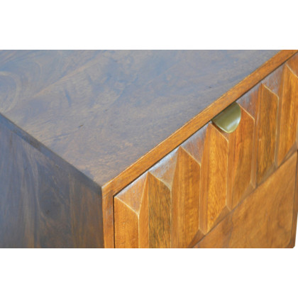 Artisan Prism Bedside - Chestnut