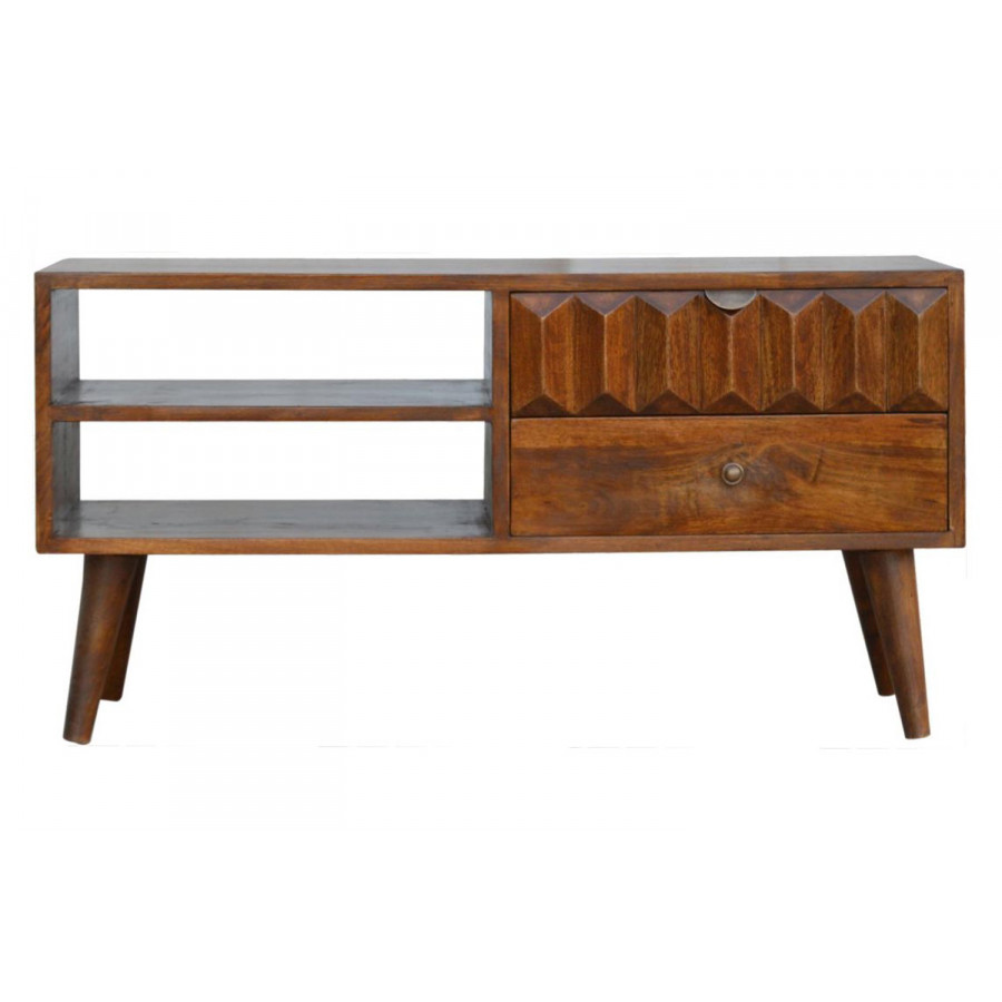 Artisan - Prism Media Unit in Chestnut