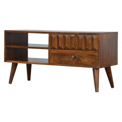Artisan - Prism Media Unit in Chestnut
