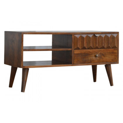Artisan - Prism Media Unit in Chestnut