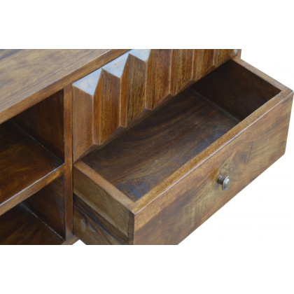 Artisan - Prism Media Unit in Chestnut