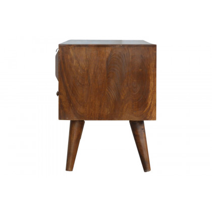 Artisan - Prism Media Unit in Chestnut