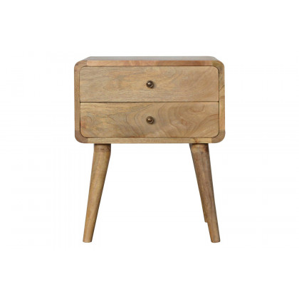 Artisan - Curved Bedside