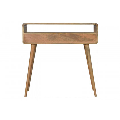 Artisan Curved Console Table - Oak-ish