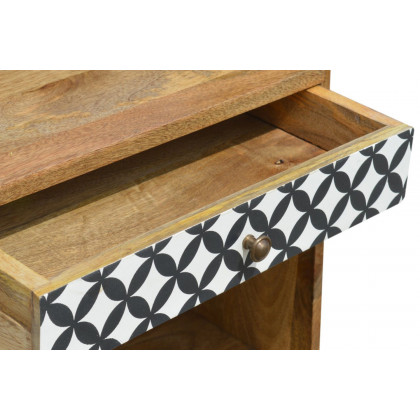 Artisan - District Diamond Patterned Bedside