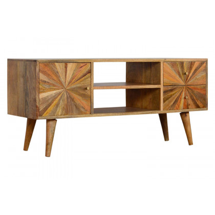 Artisan Sunrise Entertainment Unit - Oak-ish