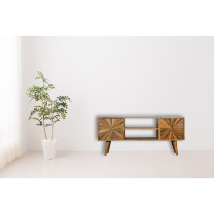 Artisan Sunrise Entertainment Unit - Oak-ish