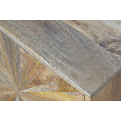 Artisan Sunrise Bedside - Oak-ish