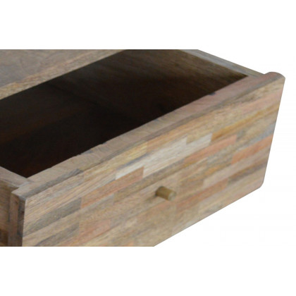 Artisan Mixed Bedside - Oak-ish
