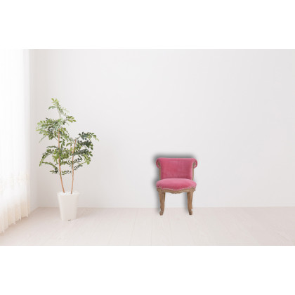 Artisan Studded Chair - Velvet, Pink