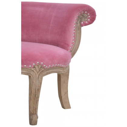 Artisan Studded Chair - Velvet, Pink