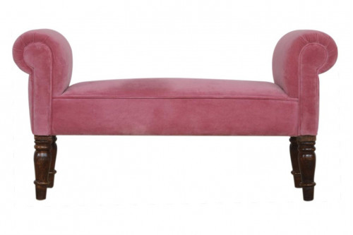 Artisan™ Bedroom Bench - Velvet, Pink