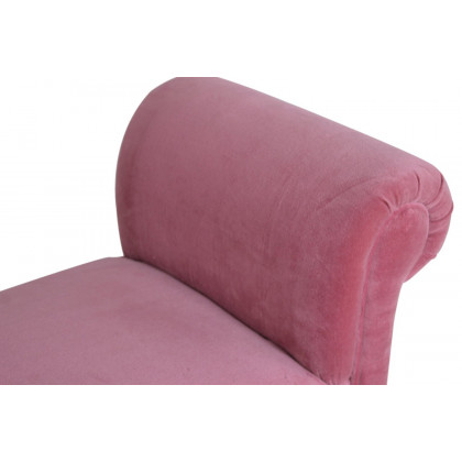 Artisan Bedroom Bench - Pink, Velvet