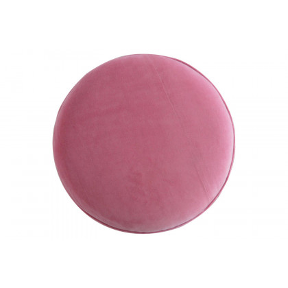 Artisan Nordic Style Footstool - Pink, Velvet