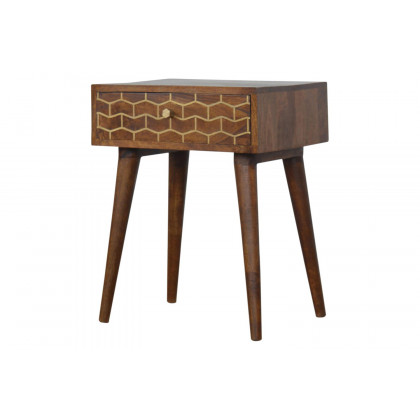 Artisan Gold Art Pattern Bedside