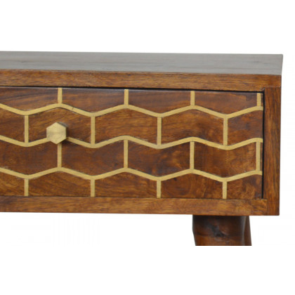Artisan Gold Art Pattern Bedside