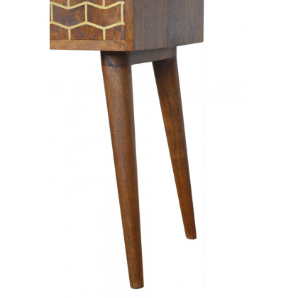 Artisan Gold Art Pattern Bedside