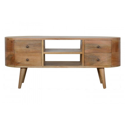 Artisan - Rounded Entertainment Unit