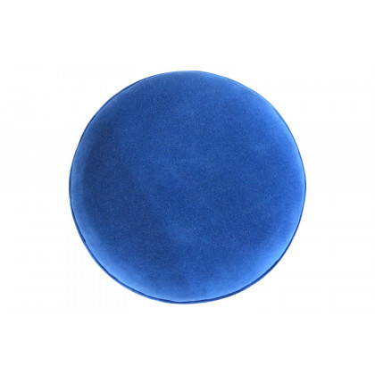 Artisan Nordic Style Footstool - Royal Blue, Velvet