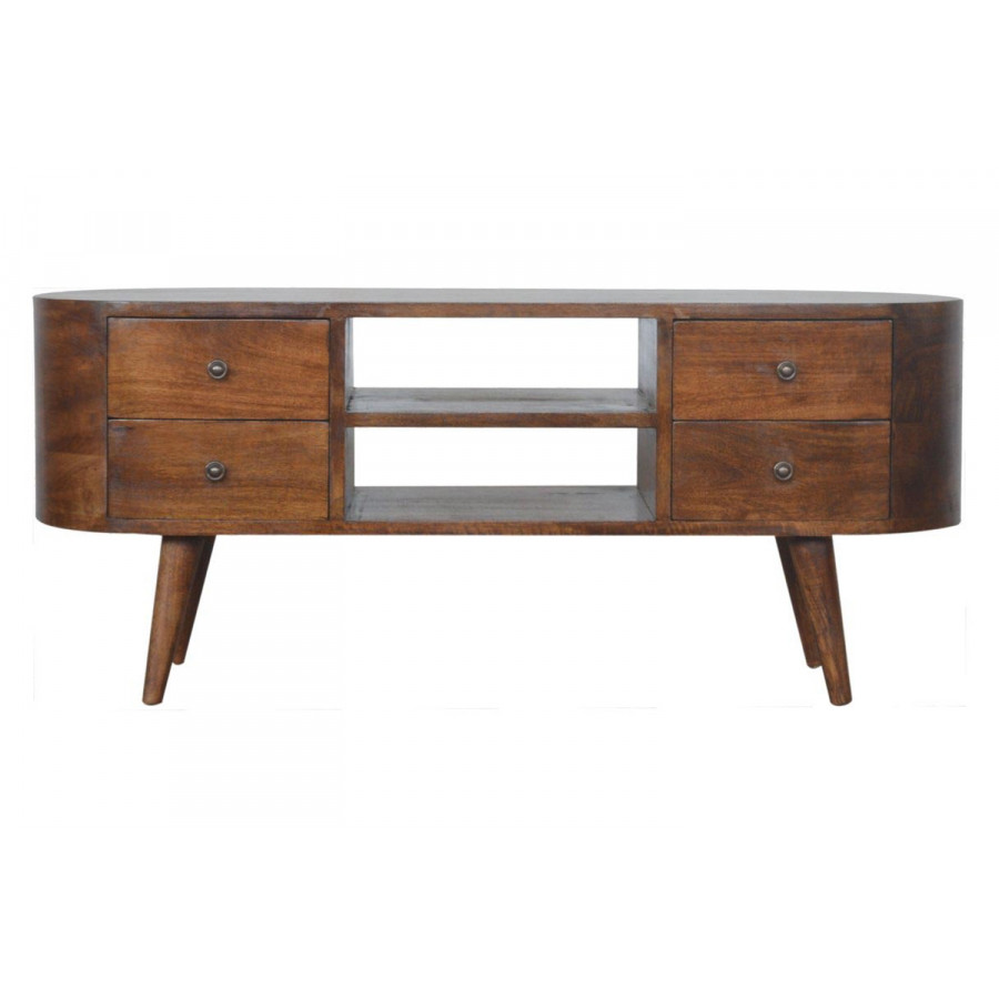 Artisan - Rounded Entertainment Unit