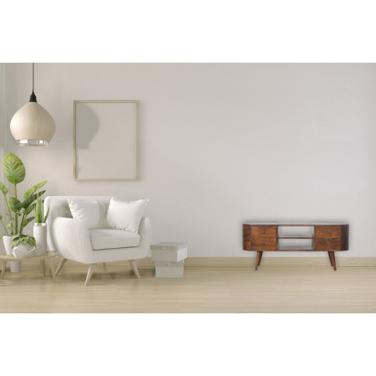Artisan - Rounded Entertainment Unit