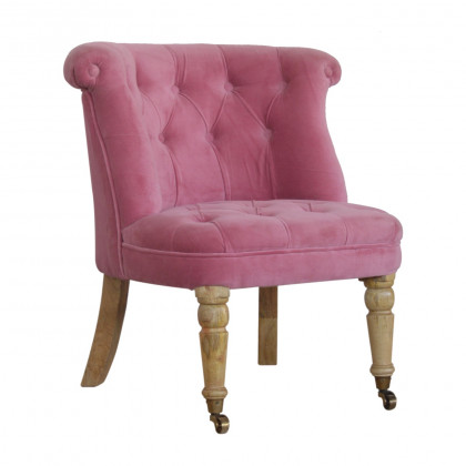 Artisan - Accent Chair in Pink, Velvet