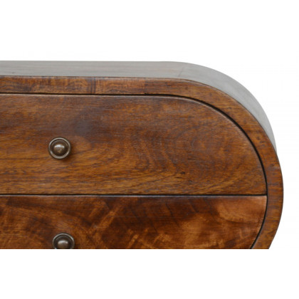 Artisan Circular Bedside - Chestnut