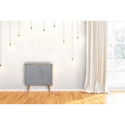 Artisan - Milan Gray Cabinet