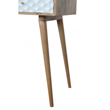 Artisan - Honeycomb Carved Writing Desk