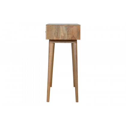 Artisan - Honeycomb Carved Writing Desk