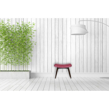 Artisan Curved Bench - Pink Cotton, Velvet