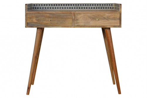 Artisan™ - Bone Inlay Gallery Back Console Table