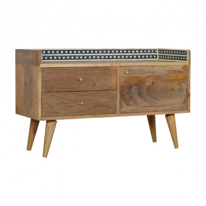 Artisan - Bone Inlay Gallery Back Media Unit