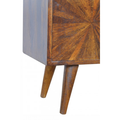 Artisan Sunrise Entertainment Unit - Chestnut