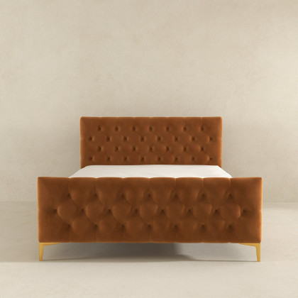 Ashcroft - Bailey Velvet Bed