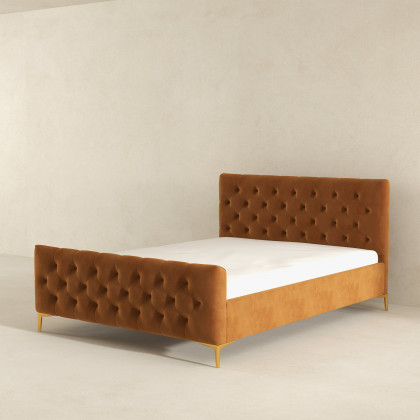 Ashcroft - Bailey Velvet Bed