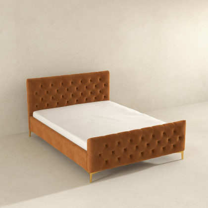 Ashcroft - Bailey Velvet Bed