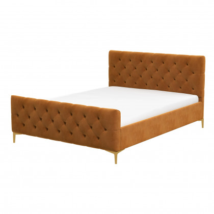 Ashcroft - Bailey Velvet Bed
