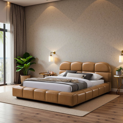 Ashcroft - Roswell Luxurious Queen Size Platform Bed