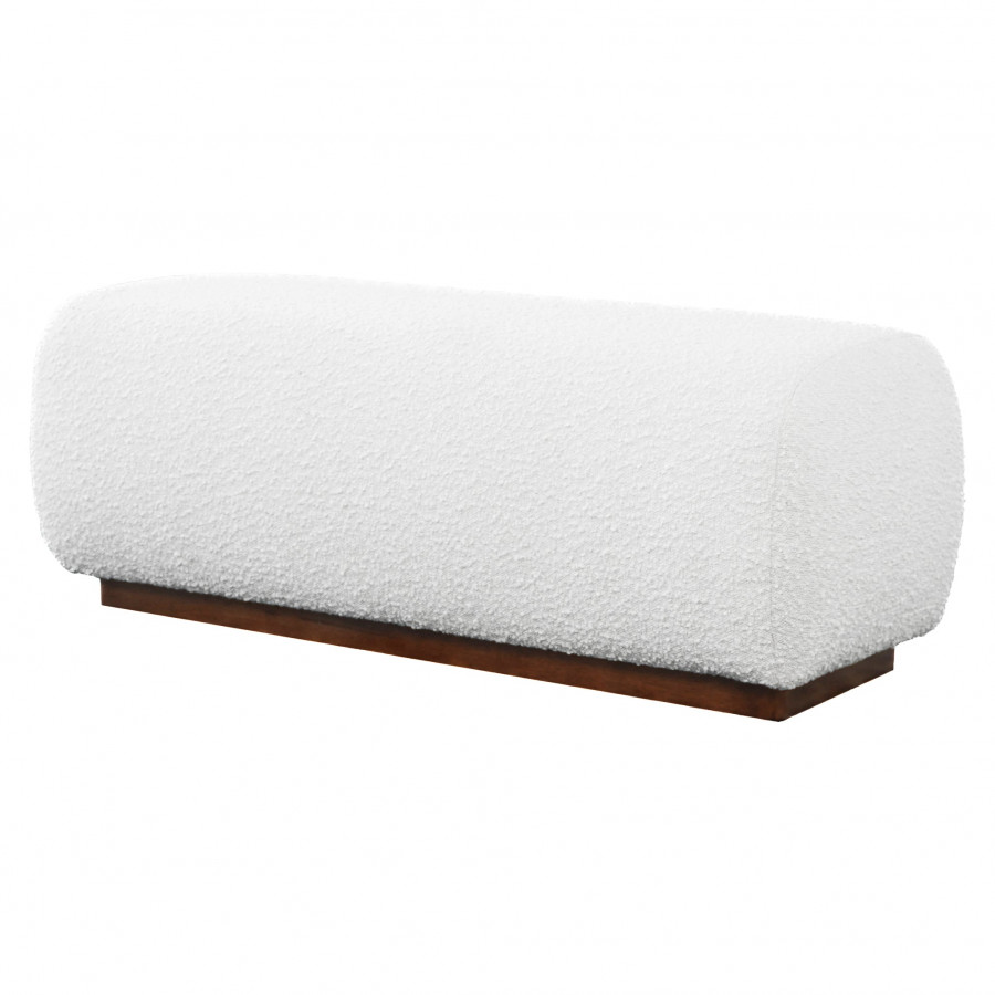 Ashcroft - Kelvin Ivory Boucle Bench