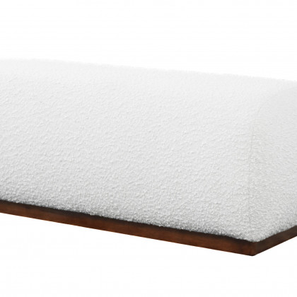 Ashcroft - Kelvin Ivory Boucle Bench