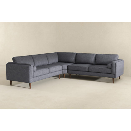 Ashcroft Amber Corner Sectional Sofa - Gray