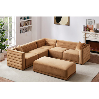 Ashcroft - Solo Modular Corner Sectional Sofa