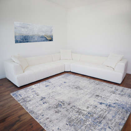 Ashcroft - Kaynes Ivory Boucle Corner Sofa