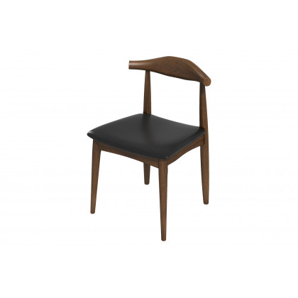 Ashcroft Destiny PU Dining Chairs (Set Of 2) - Black